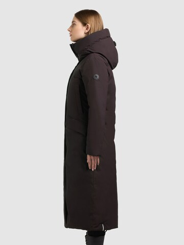 khujo Mantel 'Dawi2' in Braun