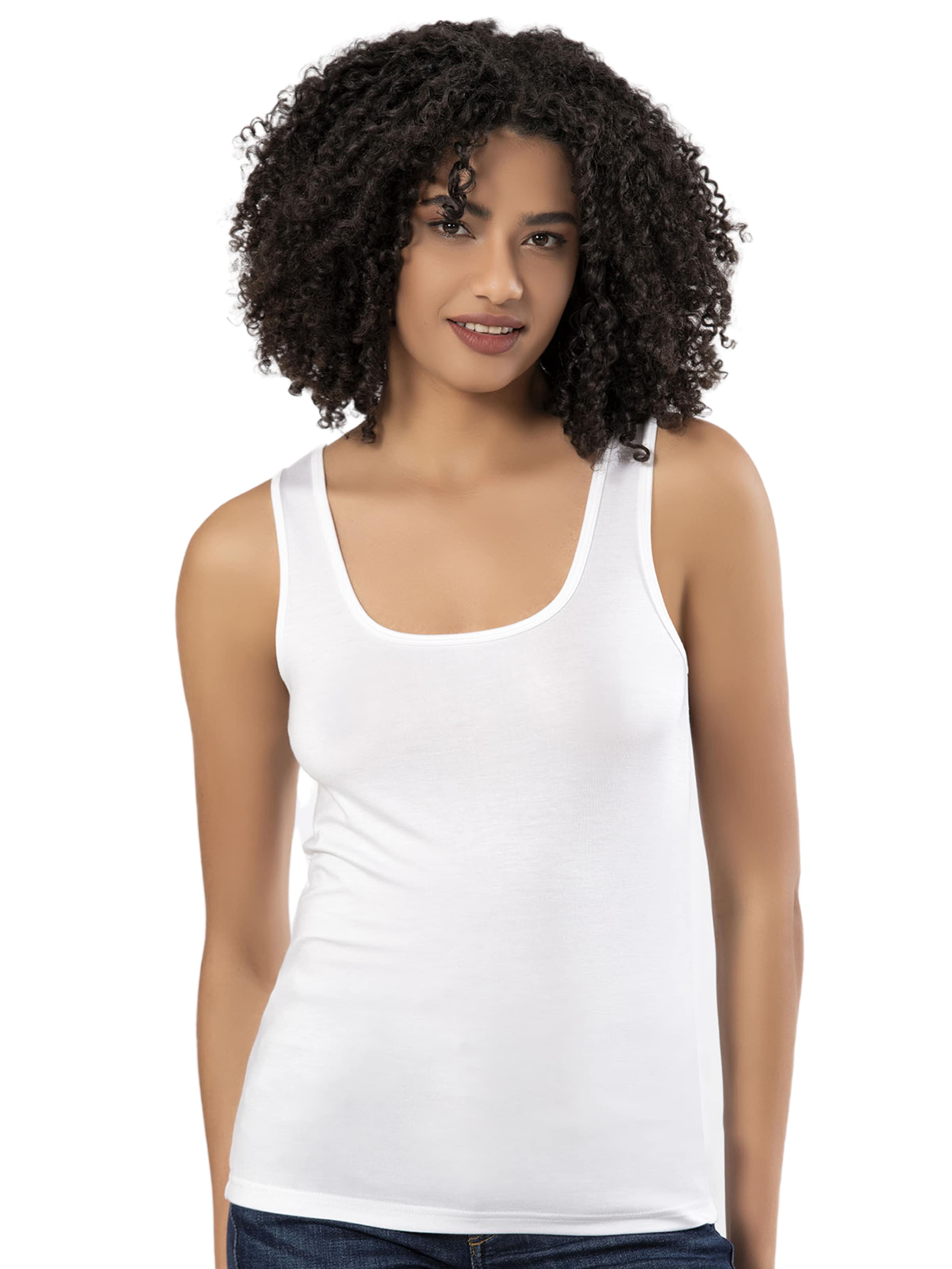 Erdem Top in White: front