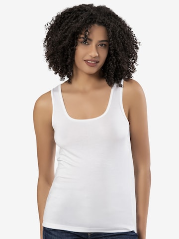 Erdem Top in White: front