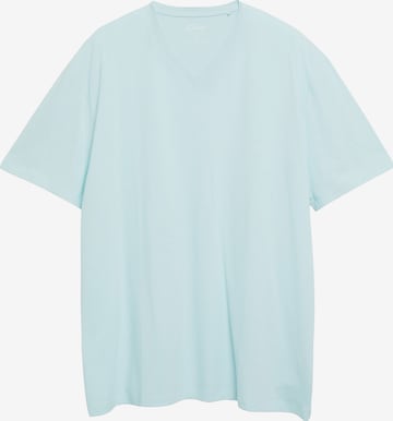 s.Oliver Men Big Sizes Shirt in Blue: front