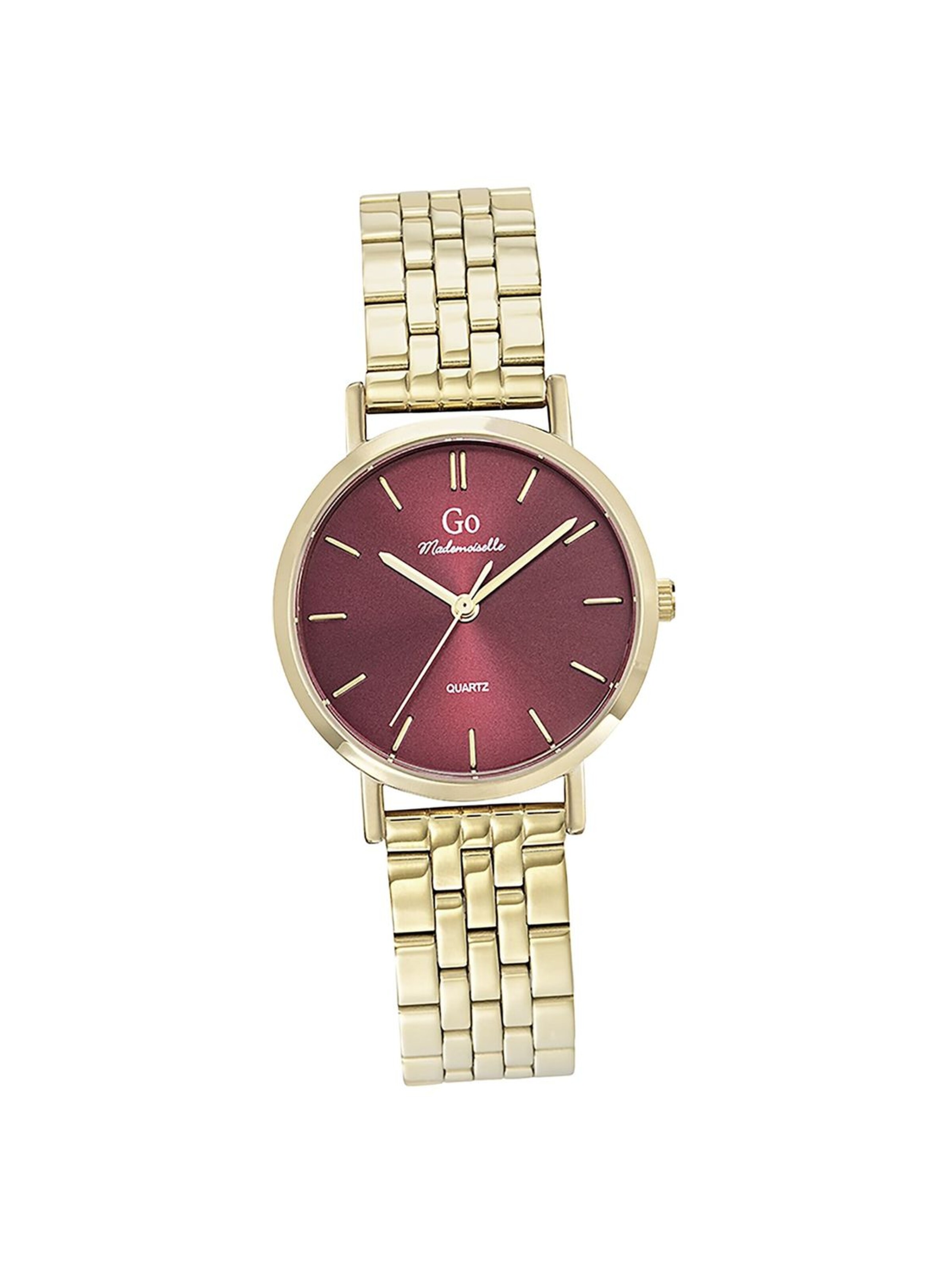 GO GirlOnly Analog Watch in Gold: front