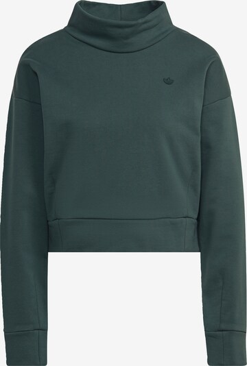 ADIDAS ORIGINALS Sweat-shirt 'Adicolor Contempo High Neck' en vert foncé, Vue avec produit