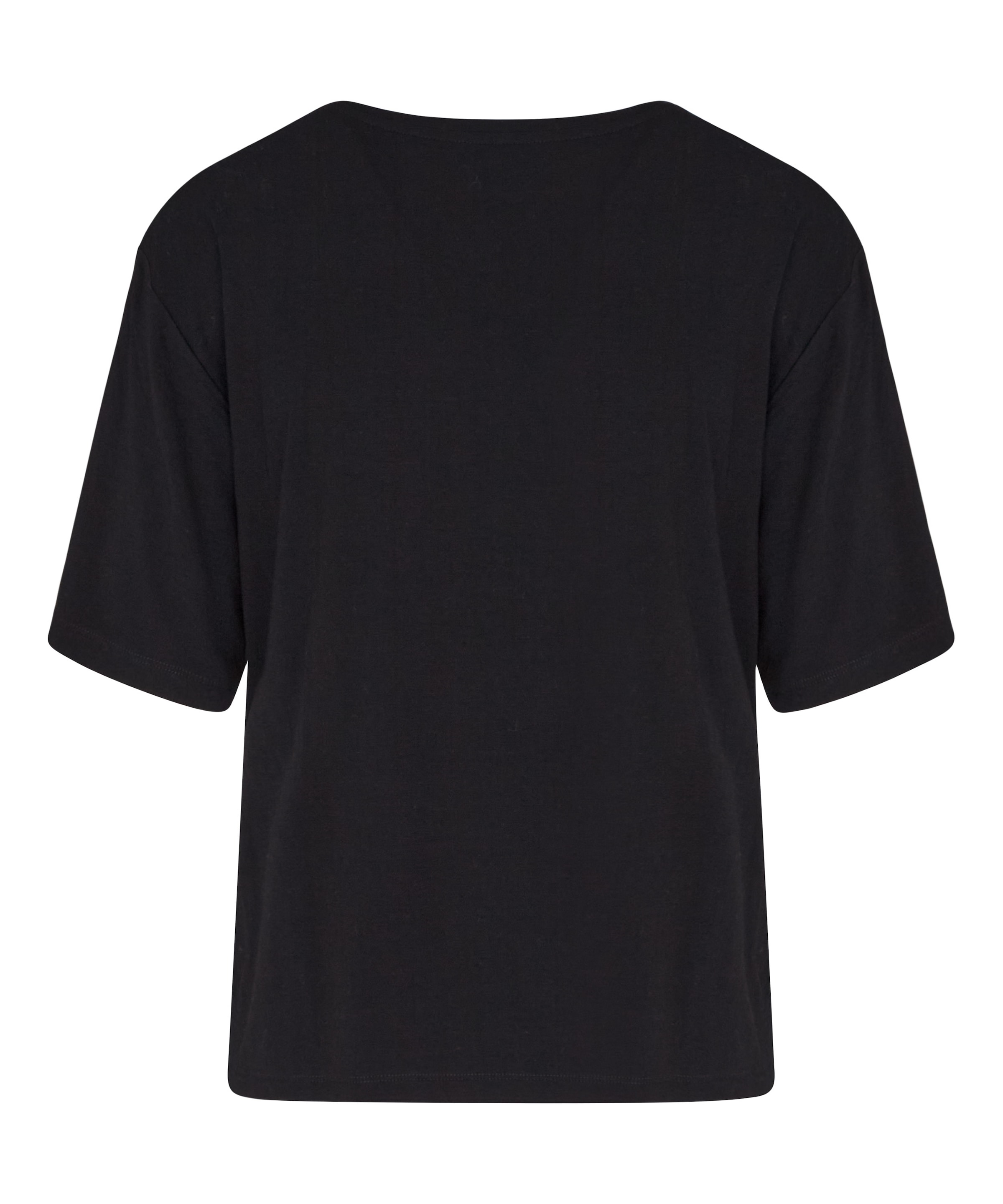 Hunkemöller Slaapshirt in Zwart