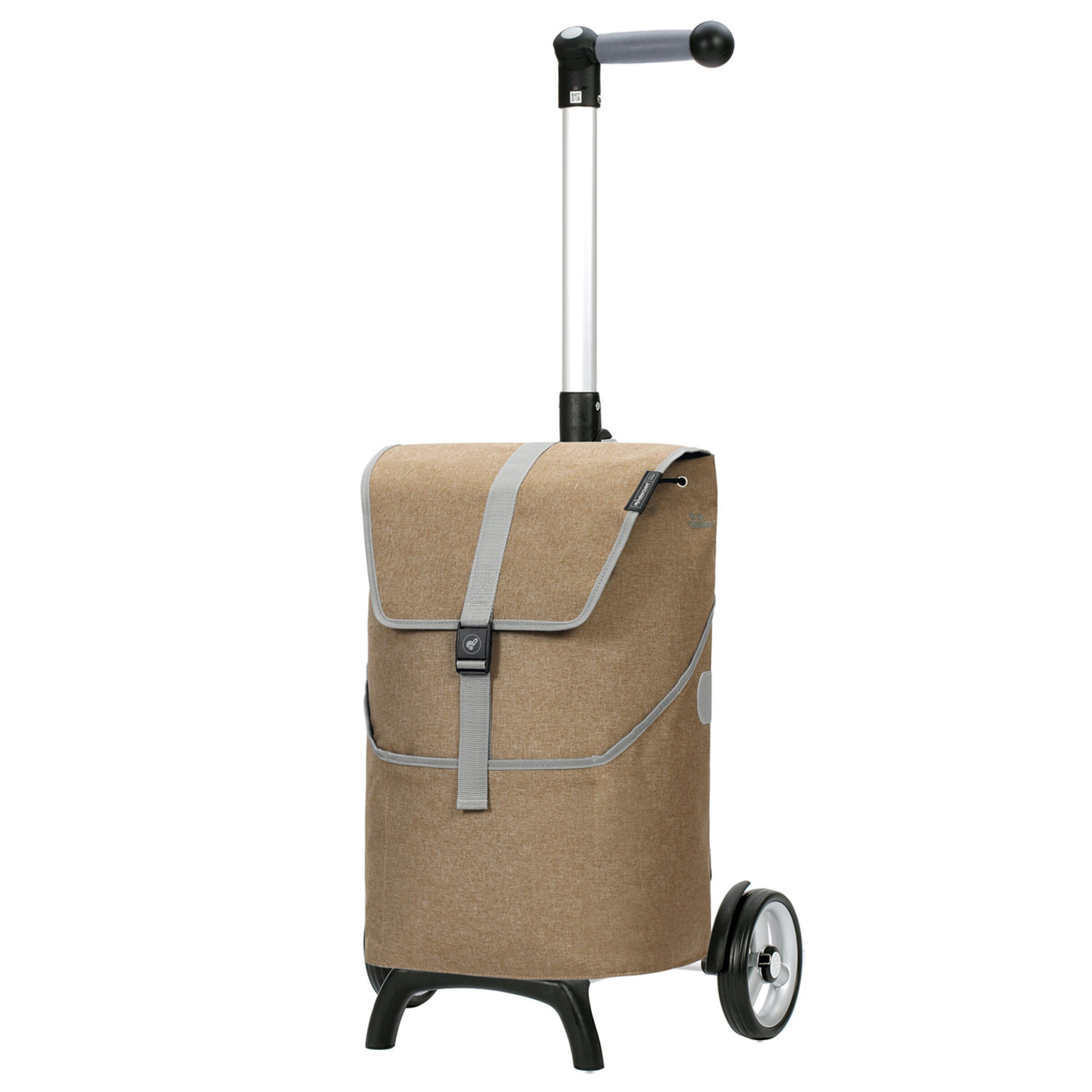 Andersen Shopper Trolley 'Mikkel' in Braun: Vorderseite