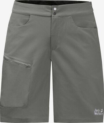 Pantalon outdoor 'TOURER' JACK WOLFSKIN en vert : devant