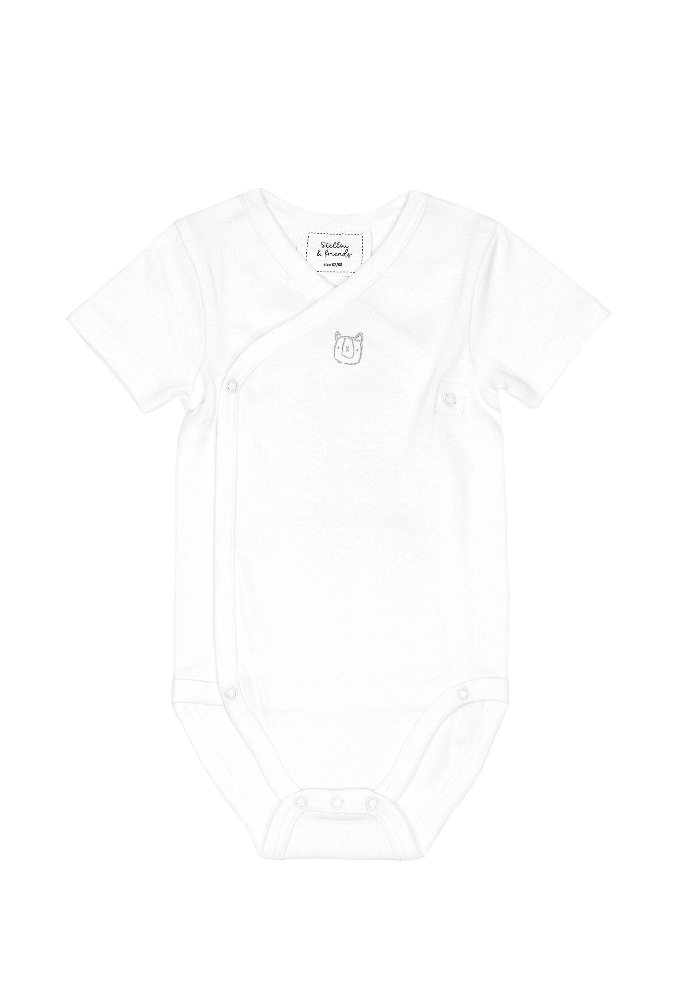 Tutina / body per bambino di Stellou & Friends in grigio