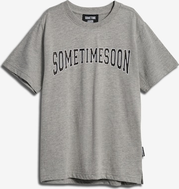 SOMETIME SOON Shirts i grå: forside