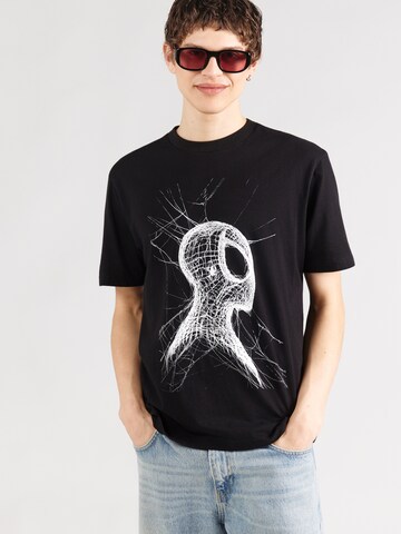 GAP Póló 'MVL SPIDERMAN' - fekete: elől