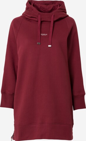 Dondup Sweatshirt 'FELPA' in Rot: predná strana