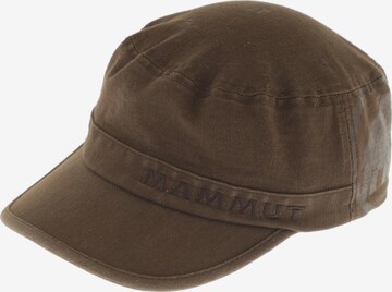 MAMMUT Hat & Cap in M in Brown: front