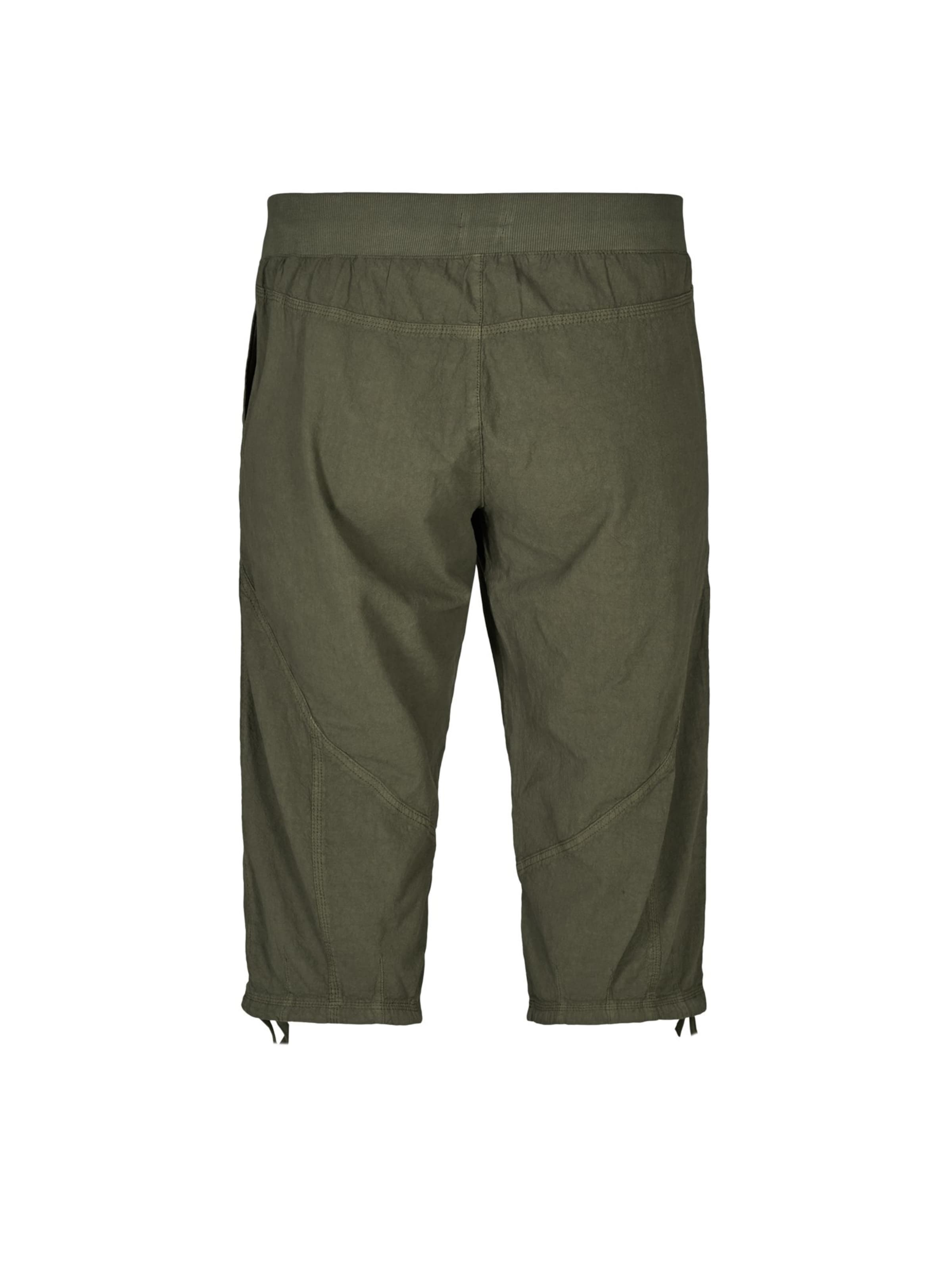 ZizziLoosefit Hlače 'Jeasy' - zelena boja