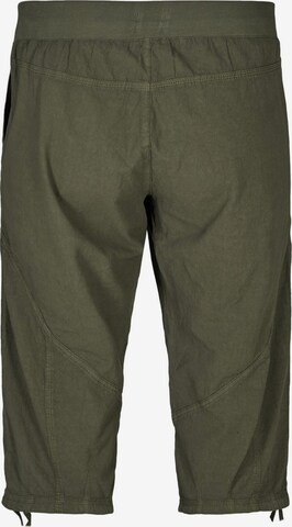 Loosefit Pantalon 'Jeasy' Zizzi en vert