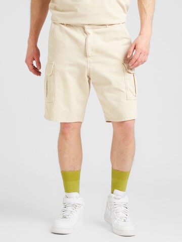 Pegador Regular Cargo Pants 'LUGARD' in Beige: front