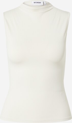 WEEKDAY Top 'Jennifer' in Beige: front