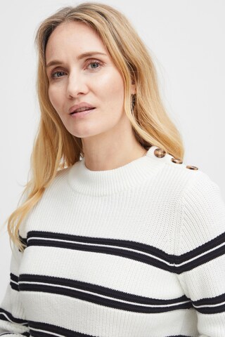 Pull-over Fransa en blanc