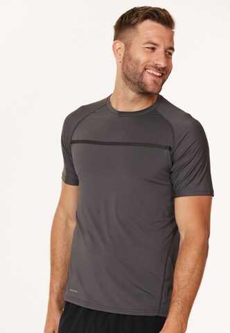 ENDURANCE Toiminnallinen paita 'Serzo' värissä harmaa: edessä