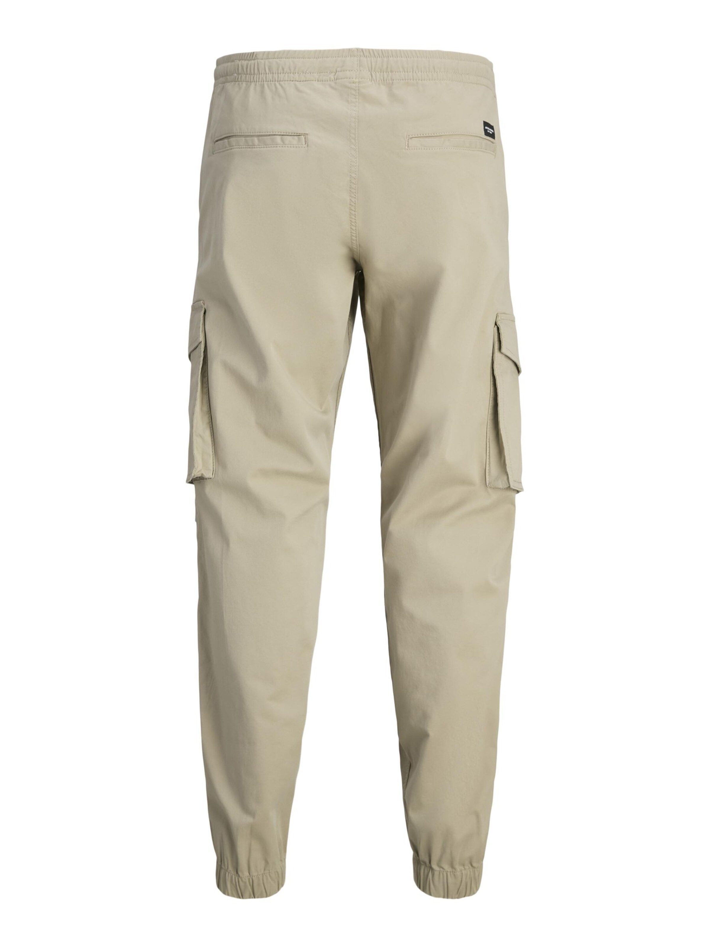 JACK & JONES Tapered Cargobukser 'Kane Noah' i beige