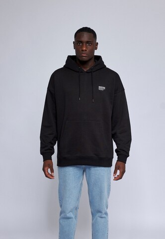 SNOCKS Sweatshirt in Black: front