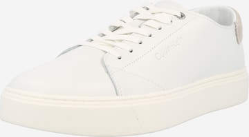 Calvin Klein Sneakers in Beige: front