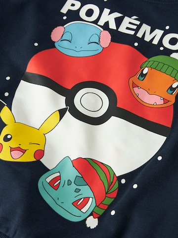 NAME IT Sweatshirt 'NMMSEVEN POKEMON' in Blauw
