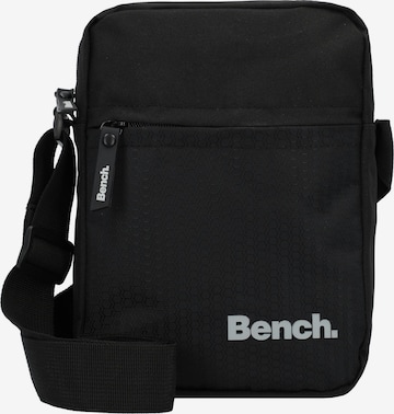 Borsa a tracolla di BENCH in nero: frontale