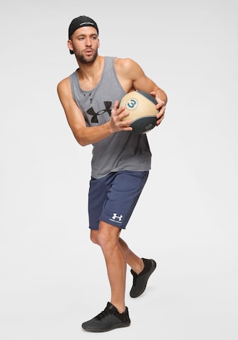 UNDER ARMOUR Funkcionalna majica | siva barva