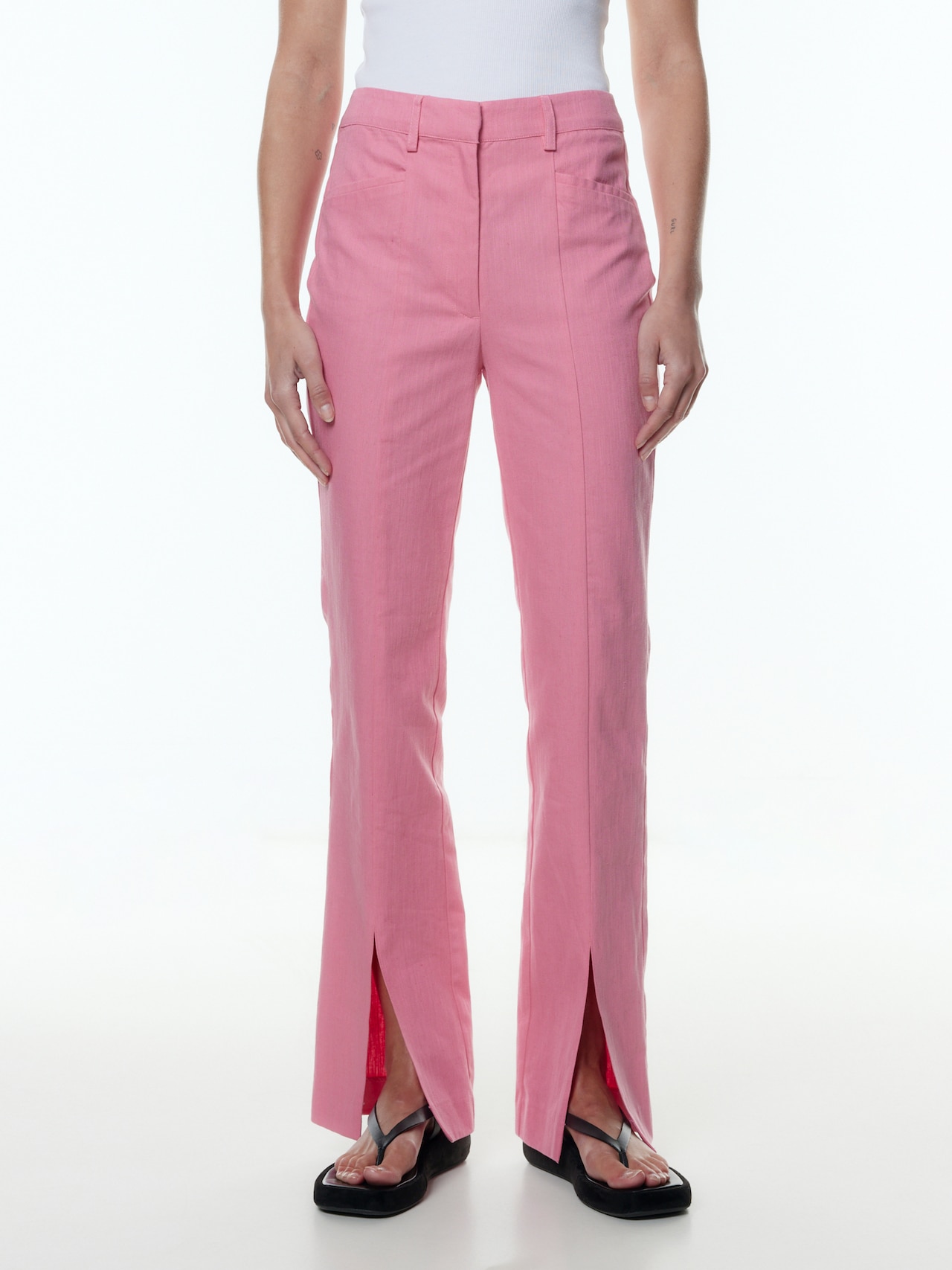 EDITED Producten Broek 'Ejla' Pink