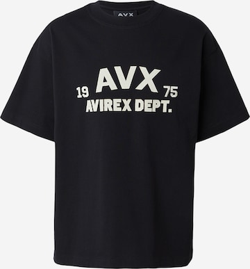 Avirex Tričko 'Field' - Čierna: predná strana