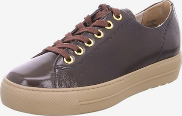 Paul Green Sneaker in Braun: Vorderseite