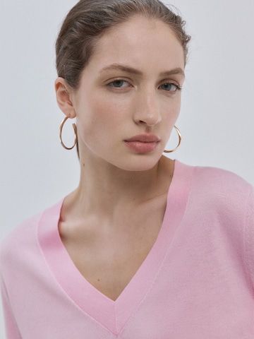 MANGO Sweater 'LUCCAV' in Pink