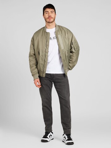 JACK & JONES Tričko 'Bla Jack' – bílá