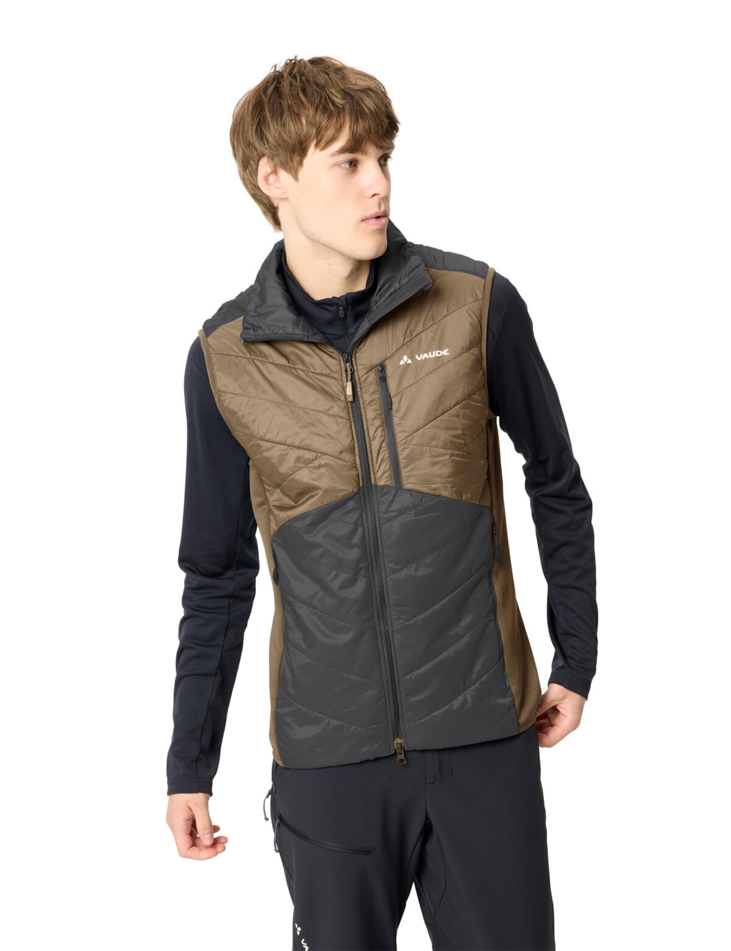 VAUDE Sports vest 'Sesvenna IV' in Beige