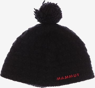 MAMMUT Hat & Cap in One size in Black: front