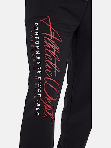 Regular Pantalon 'Bjan' Jan Vanderstorm en noir