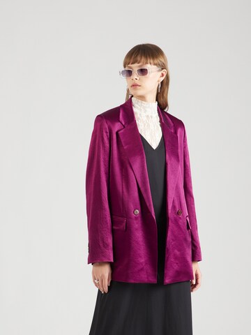 DRYKORN - Blazer 'WARDLOW' en lila: frente