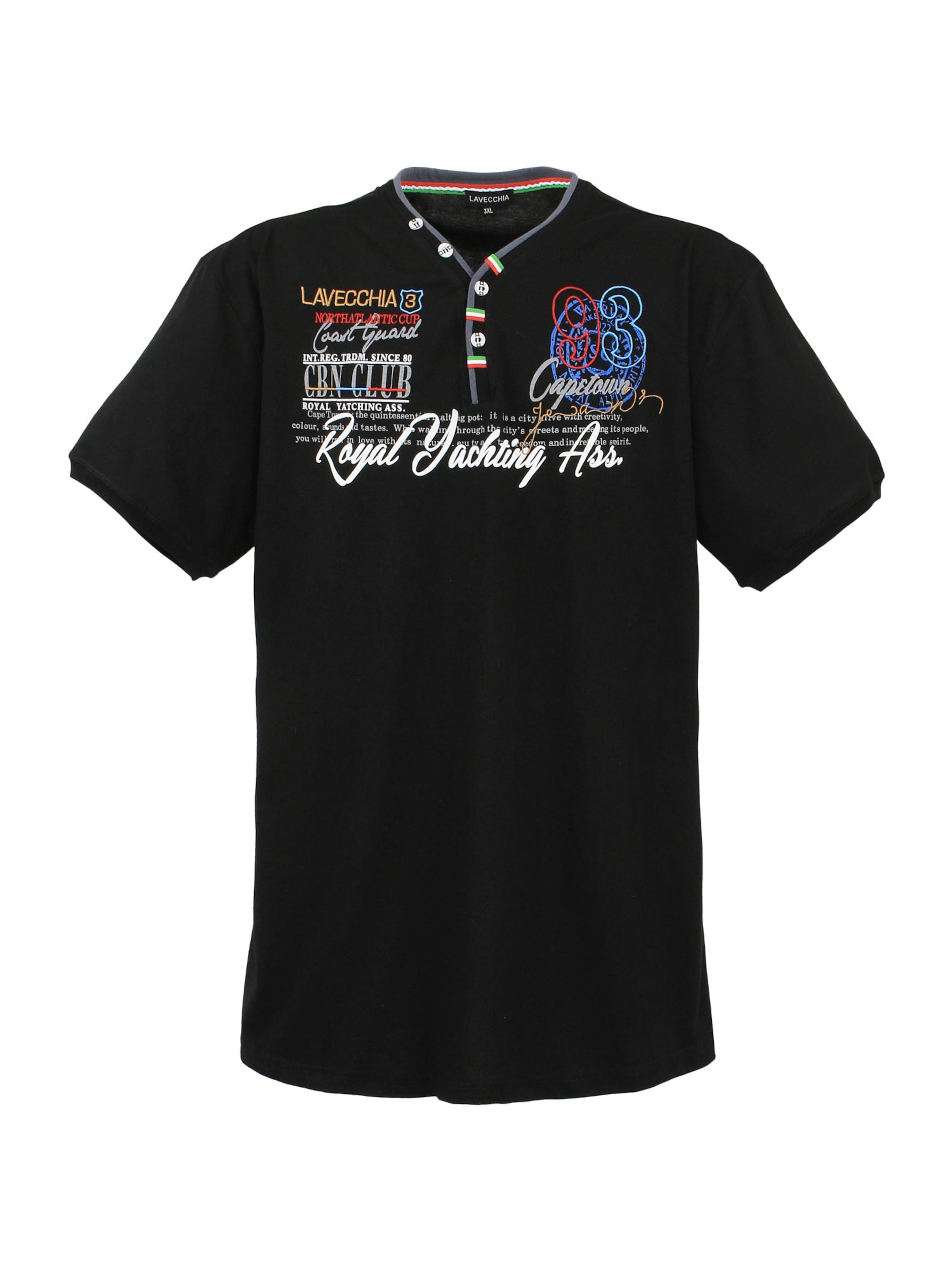 Lavecchia Shirt 'LV-608'‌‌‌‌‌‌‌ in Schwarz: Vorderseite