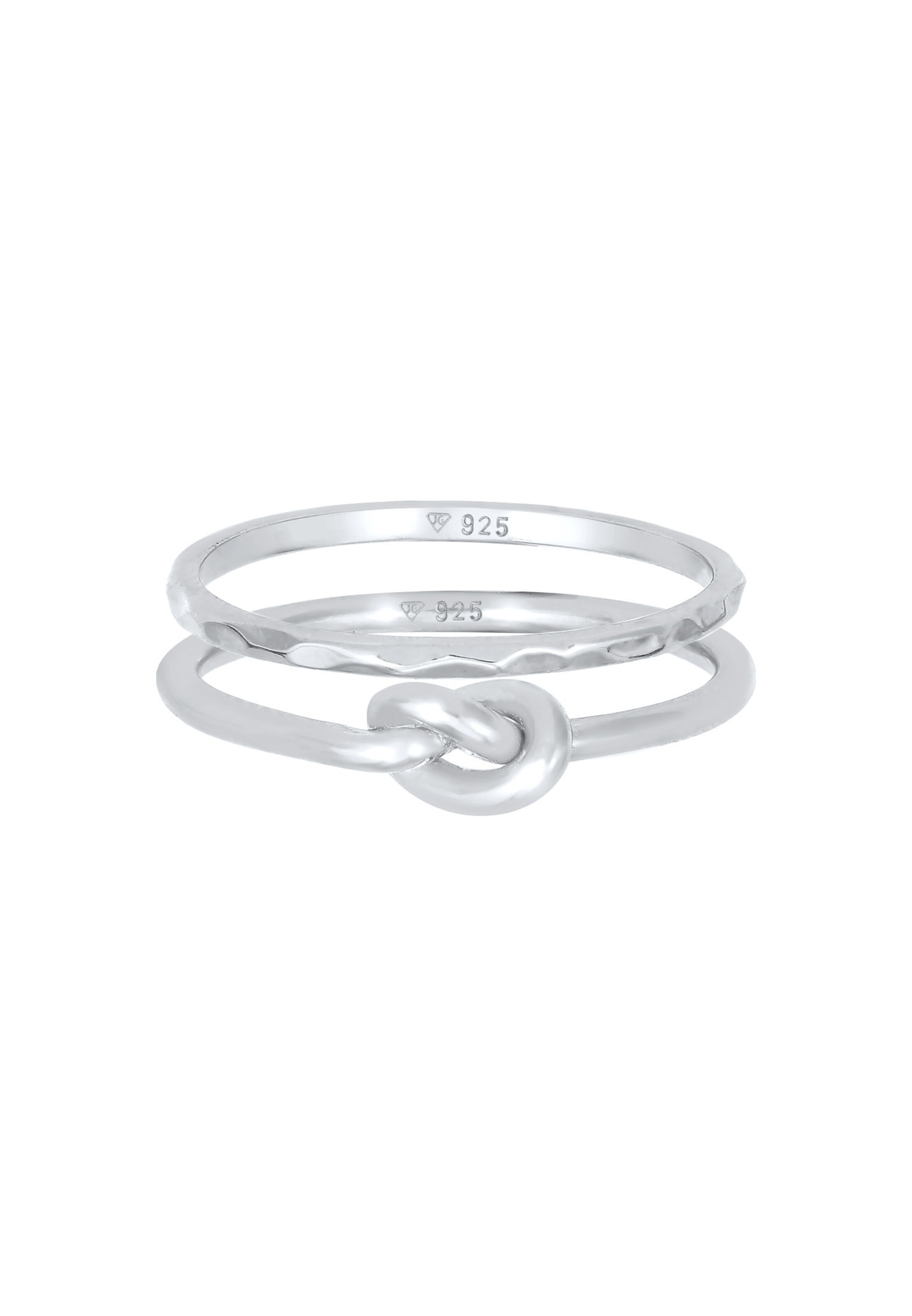 ELLI Ring Knoten in Silber