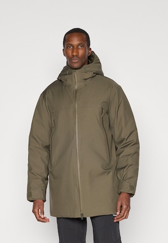 Geacă outdoor 'Range' de la THE NORTH FACE pe verde: față