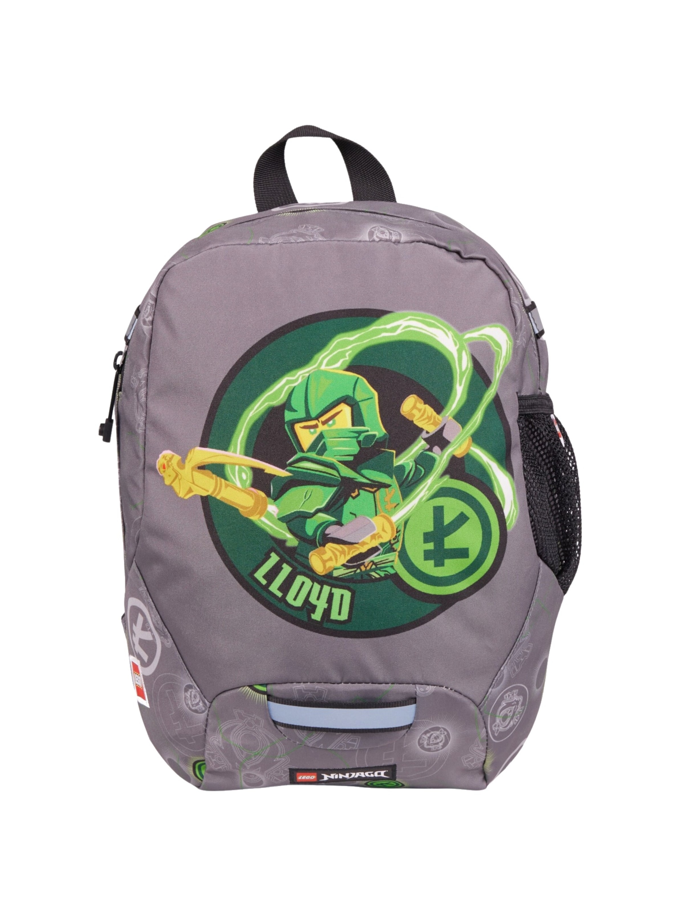 LEGO Rucksack 'City Kindergarten'‌‌‌‌‌ in Grau: Vorderseite