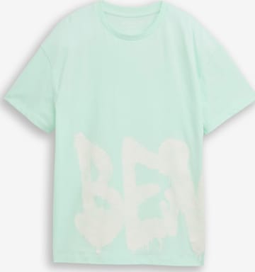 TOM TAILOR Shirt in Green: front