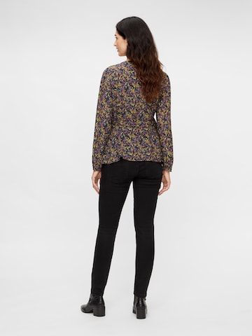 MAMALICIOUS Blouse 'Feluca' in Zwart