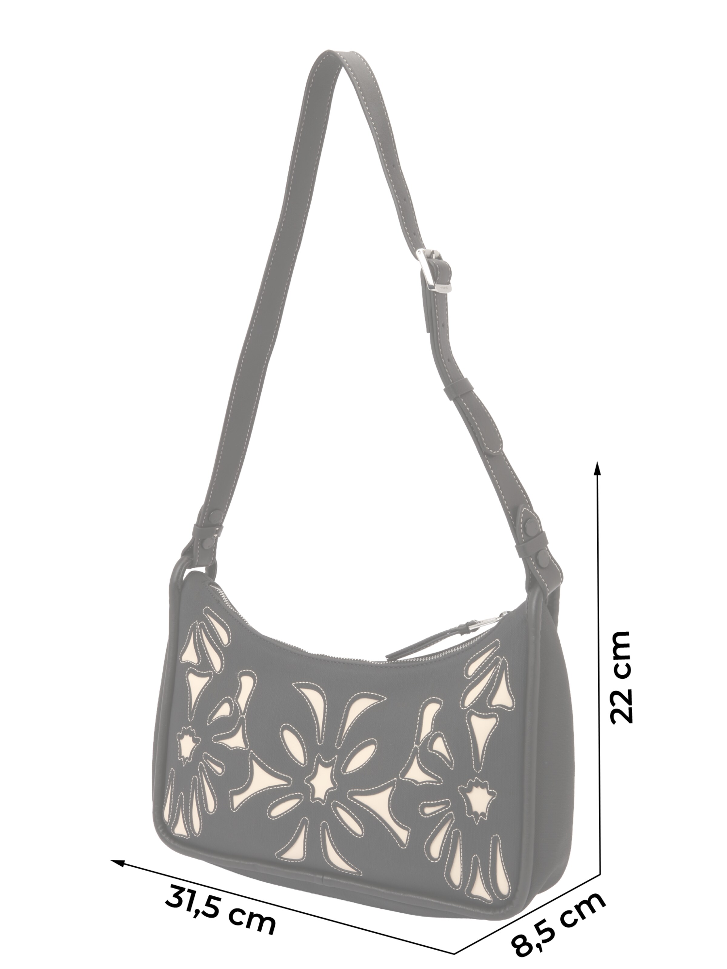 Geantă de umăr 'SYBILLA NEW MEDLEY' de la Desigual pe negru