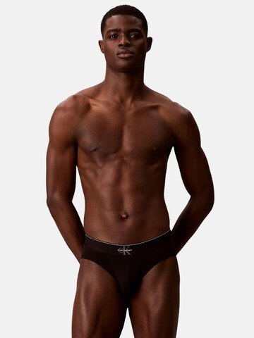 Calvin Klein Slip 'CALVIN KLEIN HIP BRIEF 3PK Intimo' in Black