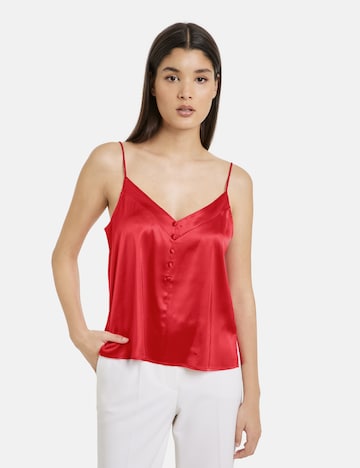 TAIFUN Blouse in Red: front