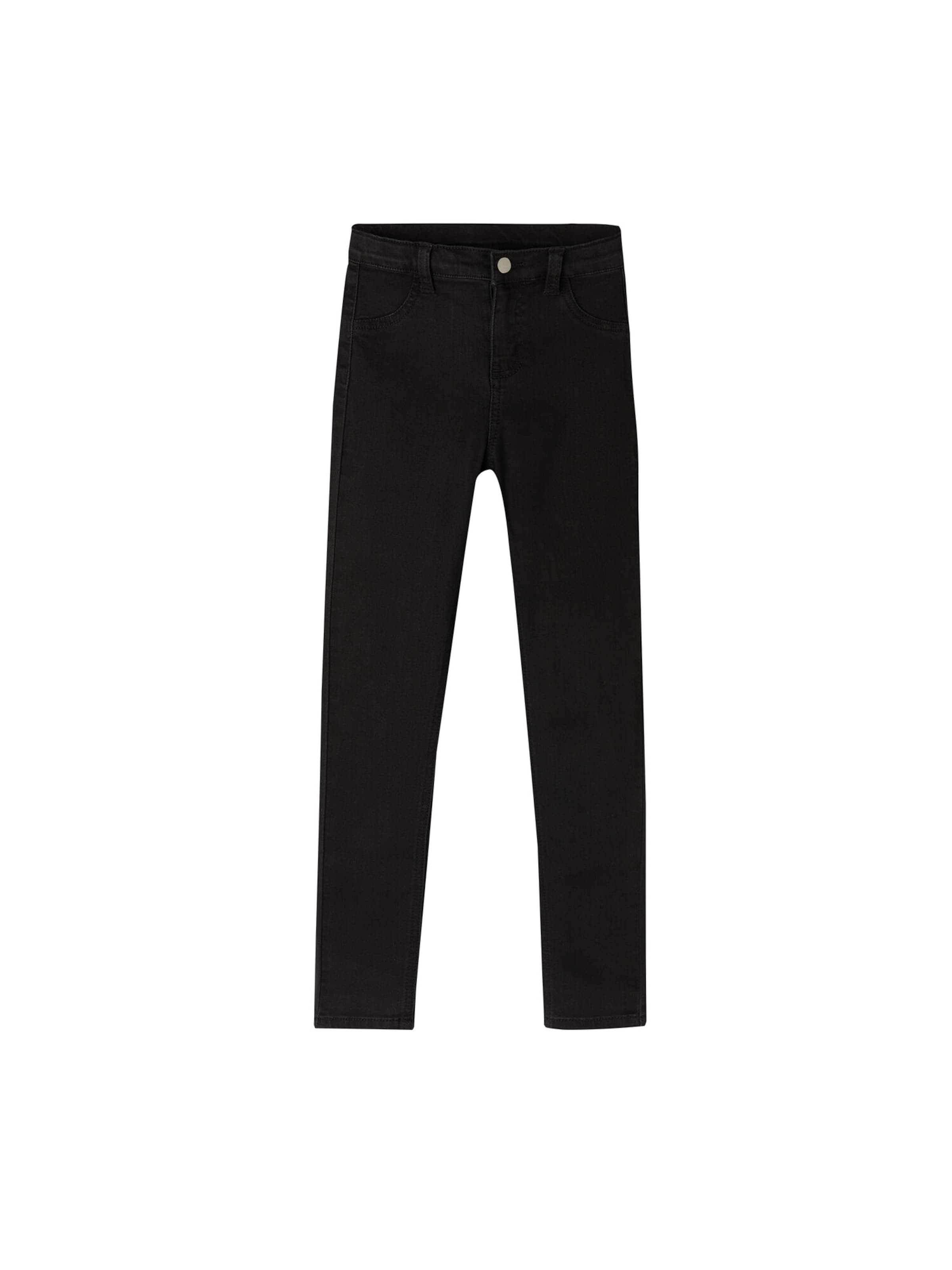 CALZEDONIA Skinny Jeans in Black: front