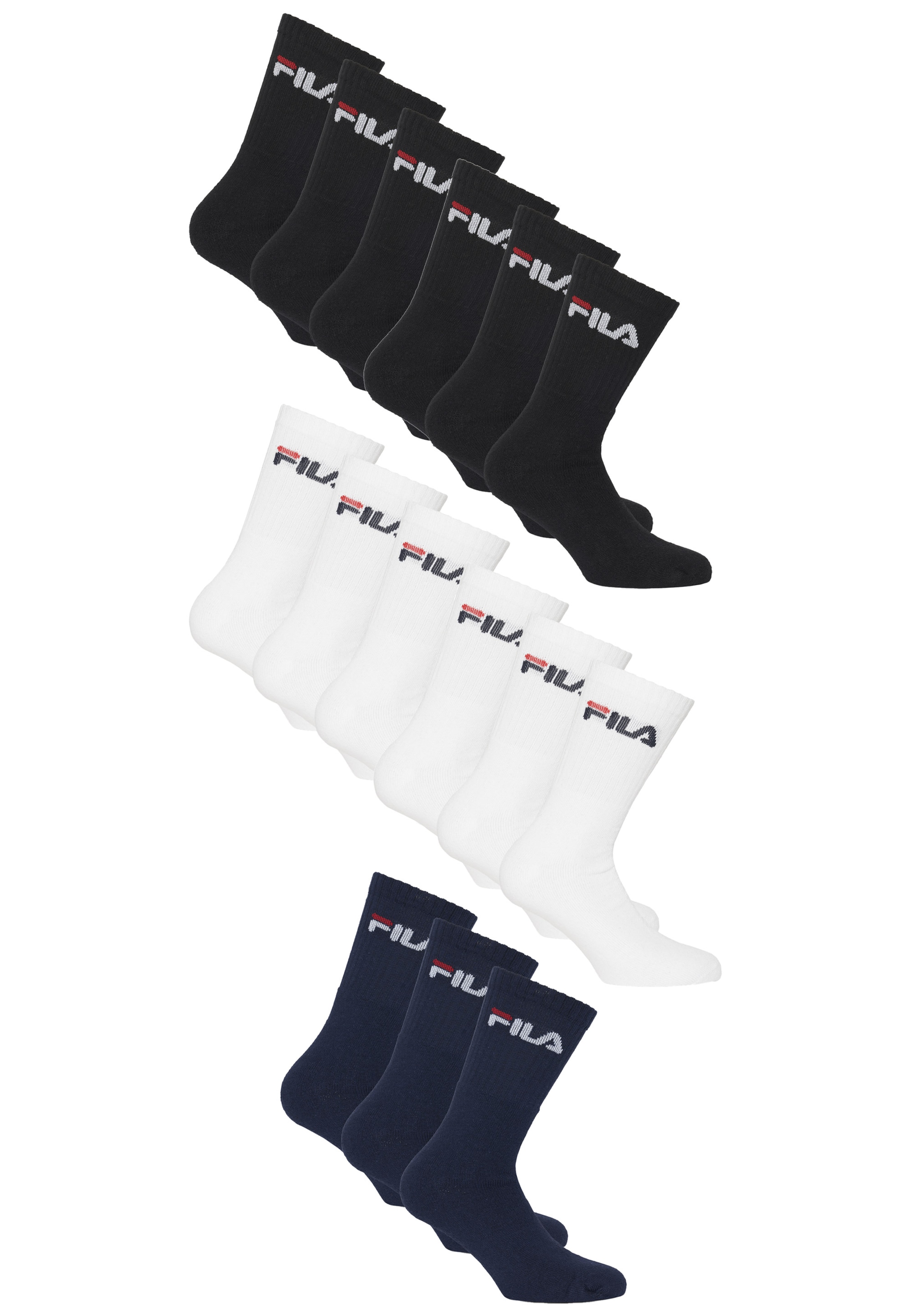 FILA Socks in Blue: front