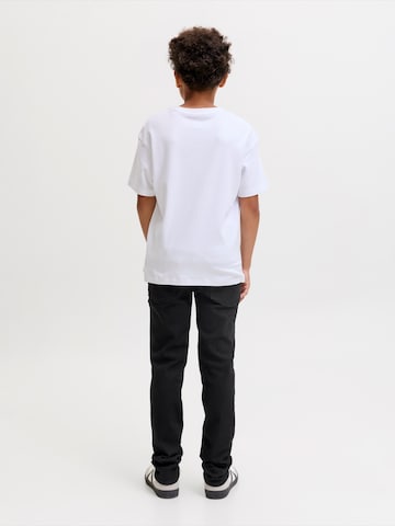 Jack & Jones Junior Slimfit Džíny 'JJIGlenn JJOriginal' – černá
