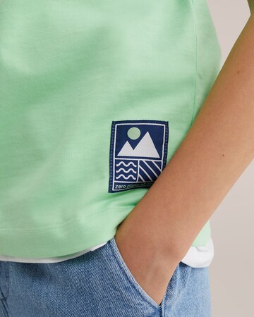 WE Fashion Футболка в Зеленый