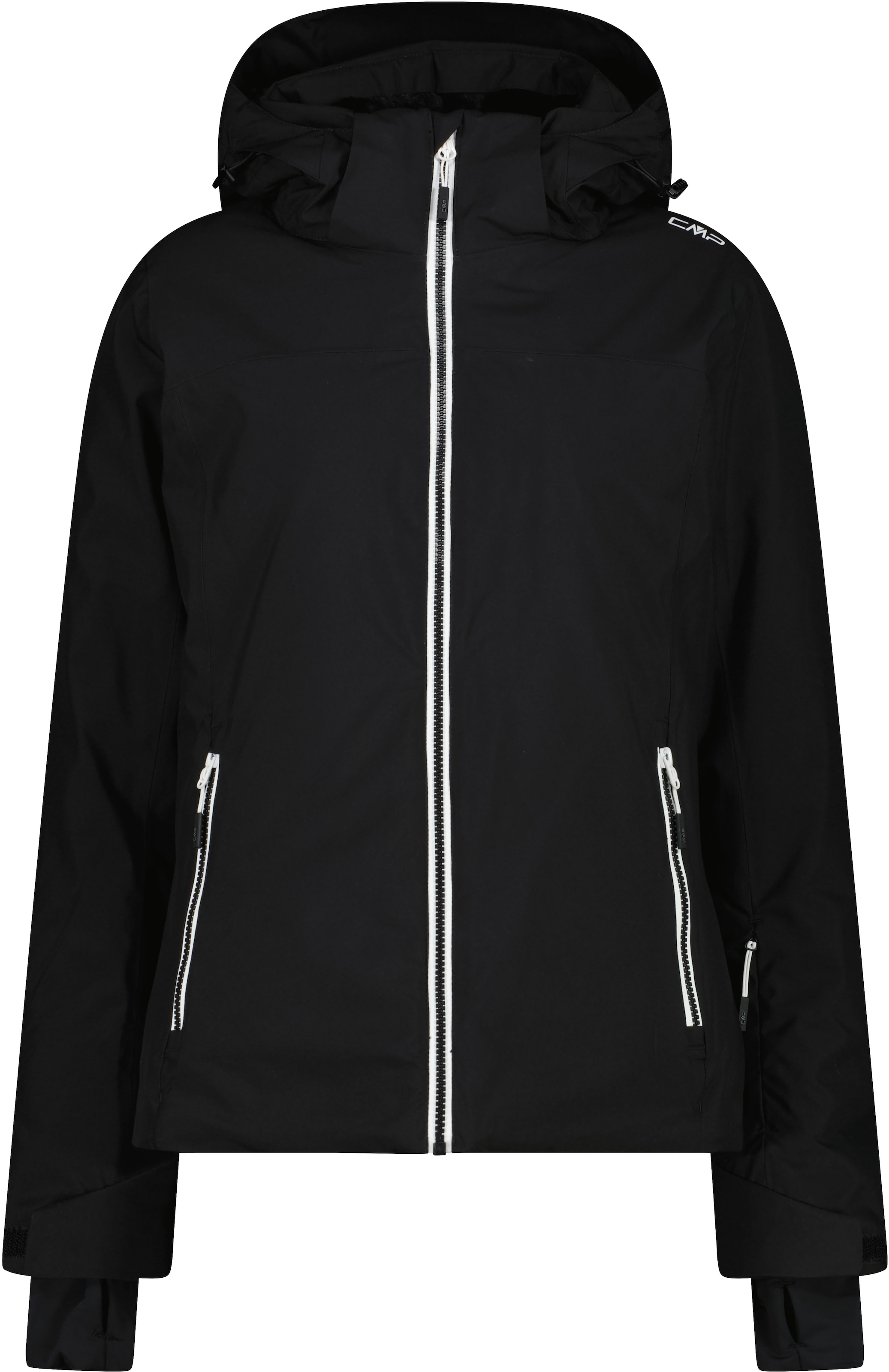 CMP Outdoorjacke in Schwarz: Vorderseite