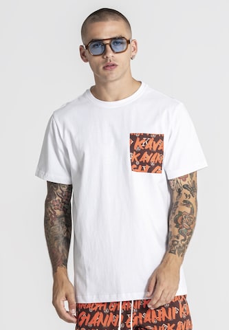 T-Shirt 'Rebel' Gianni Kavanagh en blanc : devant